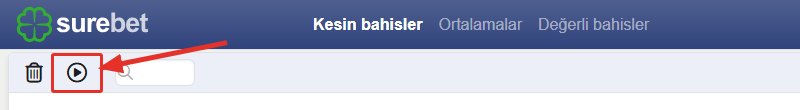 Otomatik güncellemeler için bir buton